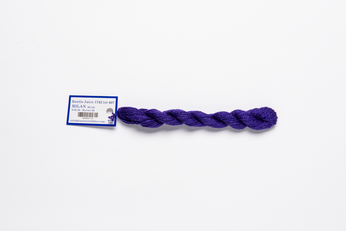 Milan - 1743 Beetle Juice — silk skein for needlepoint, 13 mesh