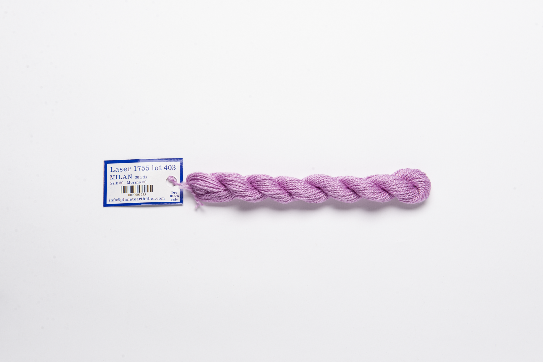Milan - 1755 Laser — silk skein for needlepoint, 13 mesh