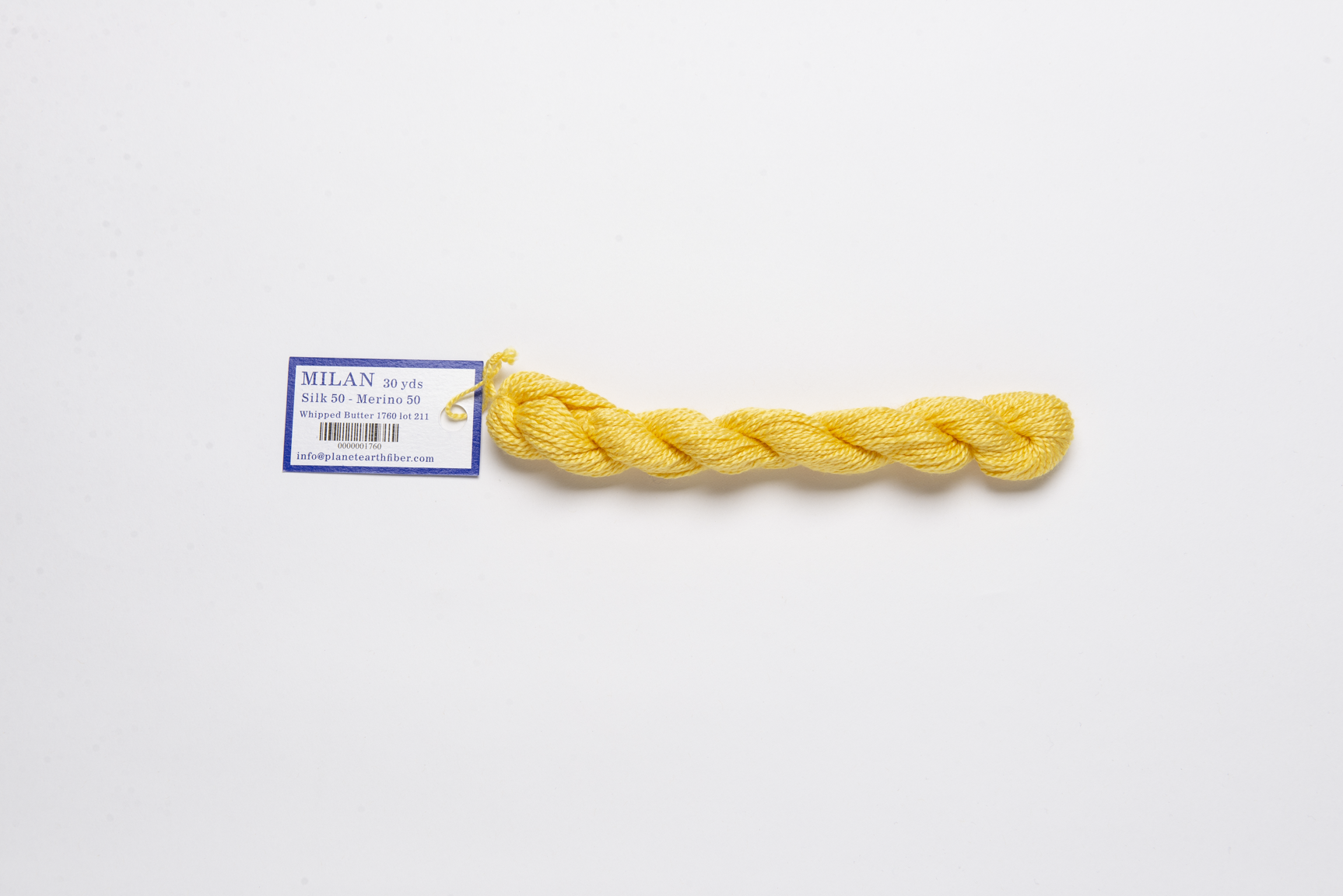 Milan - 1760 Whipped Butter — silk skein for needlepoint, 13 mesh