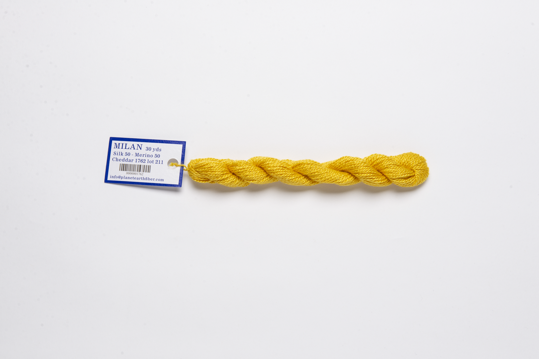 Milan - 1762 Cheddar — silk skein for needlepoint, 13 mesh