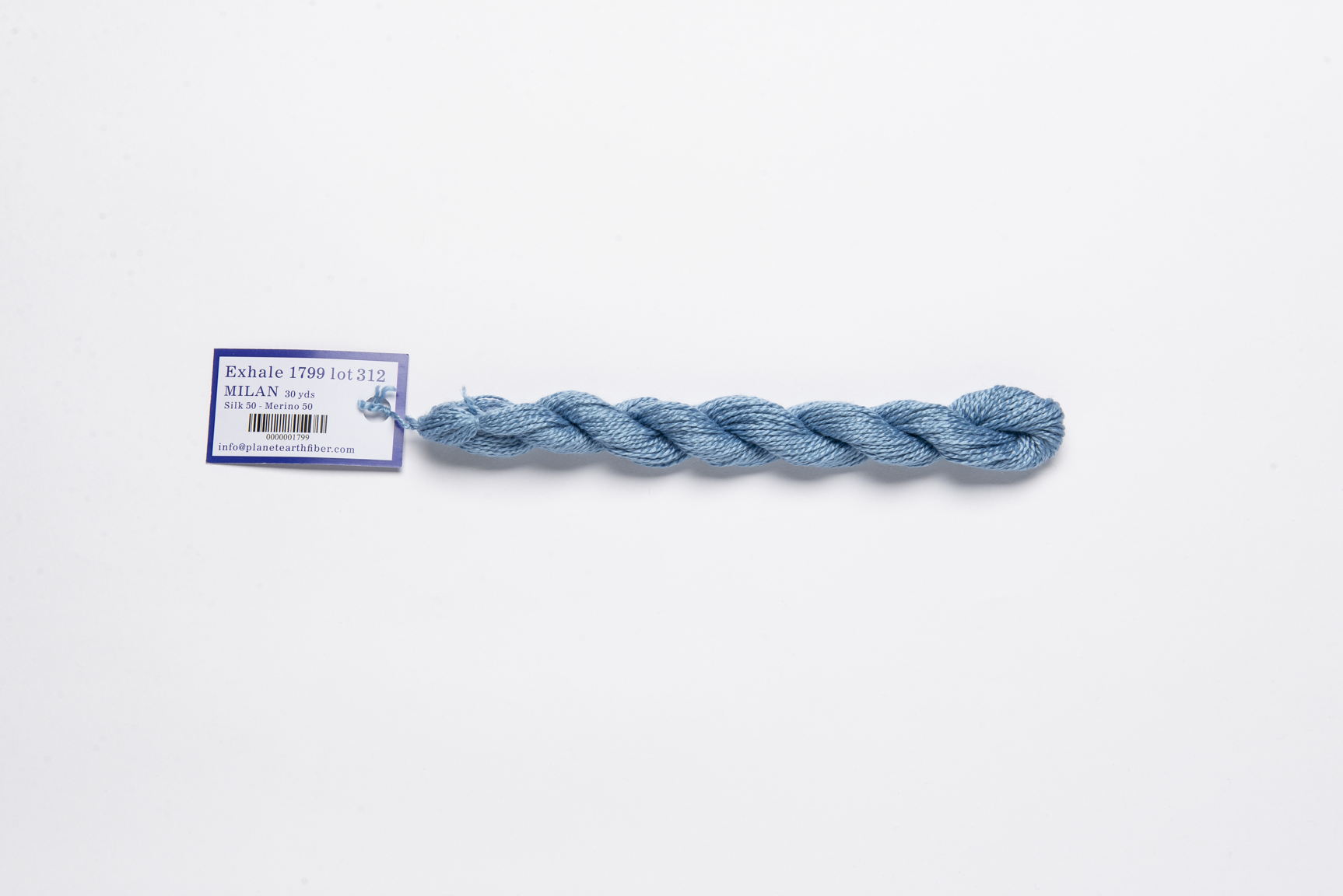 Milan - 1799 Exhale — silk skein for needlepoint, 13 mesh