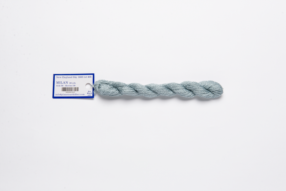 Milan - 1805 New England Sky — silk skein for needlepoint, 13 mesh