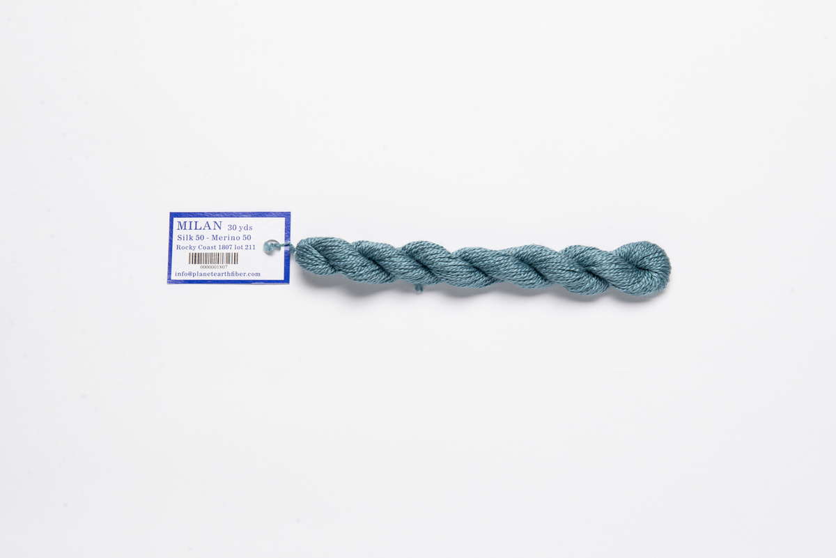 Milan - 1807 Rocky Coast — silk skein for needlepoint, 13 mesh
