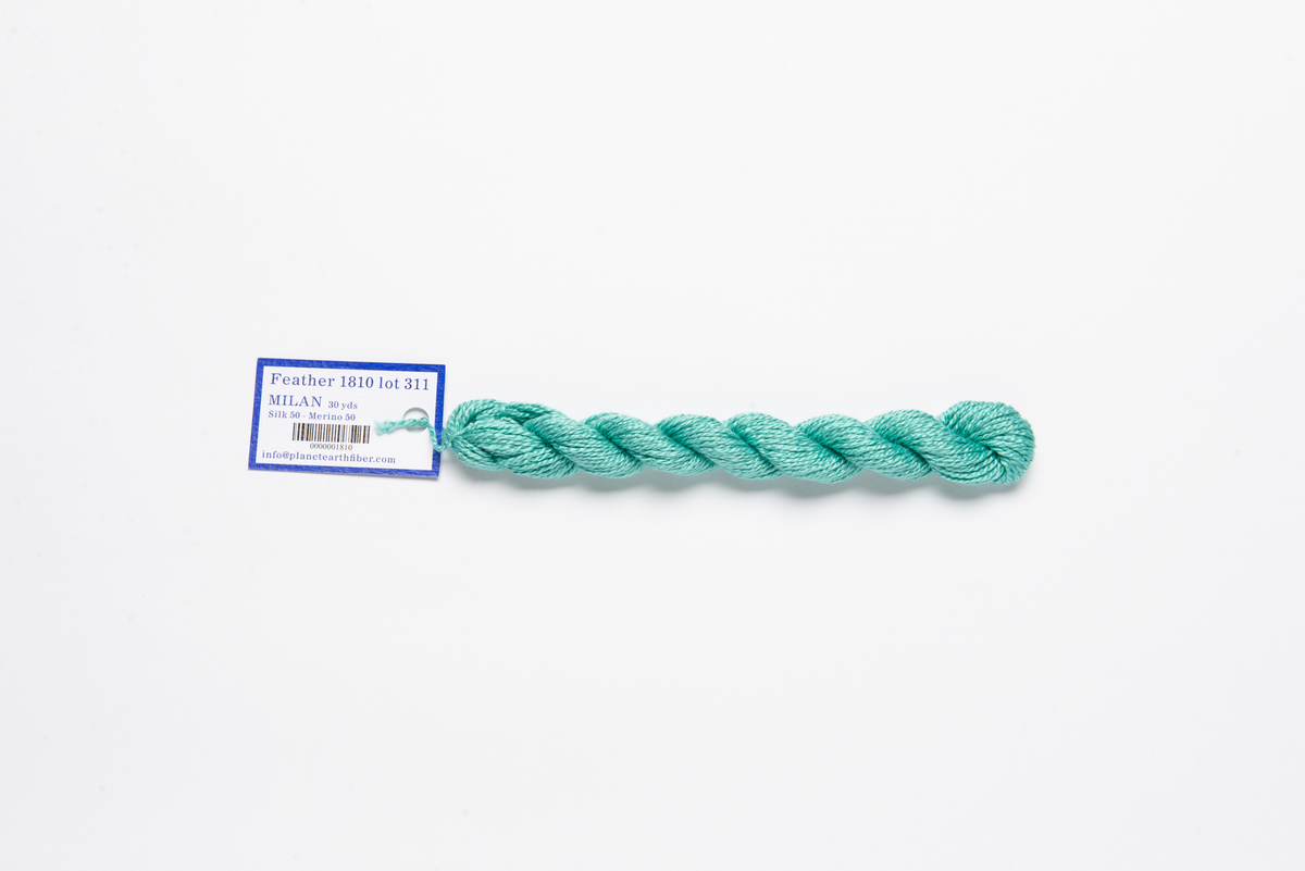 Milan - 1810 Feather — silk skein for needlepoint, 13 mesh