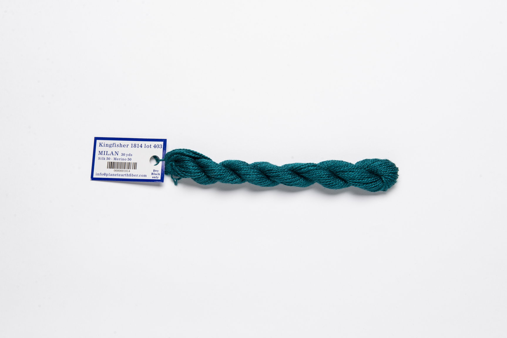 Milan - 1814 Kingfisher — silk skein for needlepoint, 13 mesh