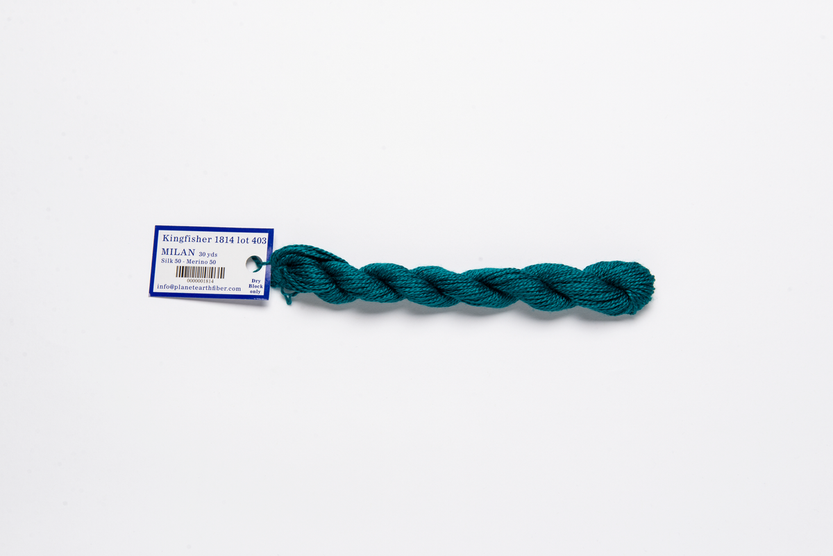Milan - 1814 Kingfisher — silk skein for needlepoint, 13 mesh