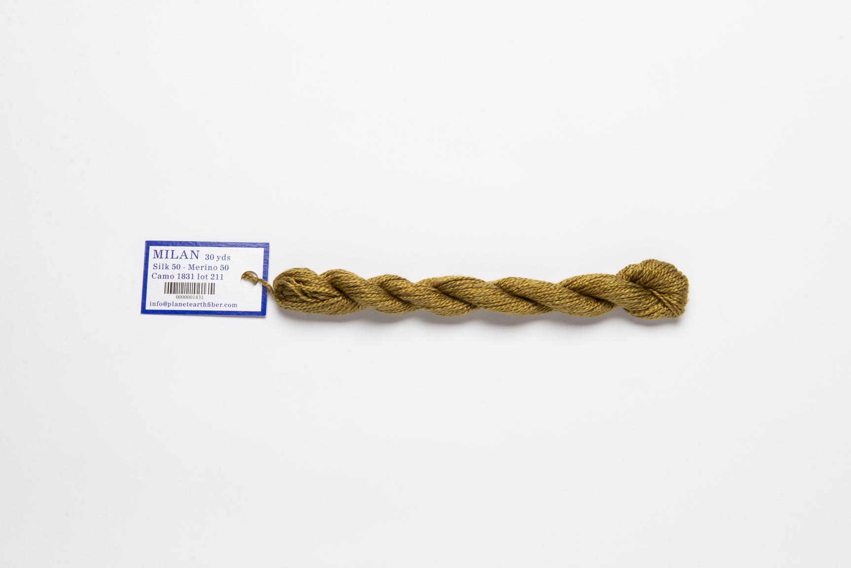 Milan - 1831 Camo — silk skein for needlepoint, 13 mesh