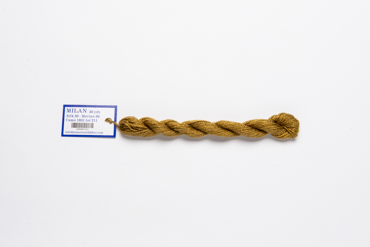 Milan - 1831 Camo — silk skein for needlepoint, 13 mesh
