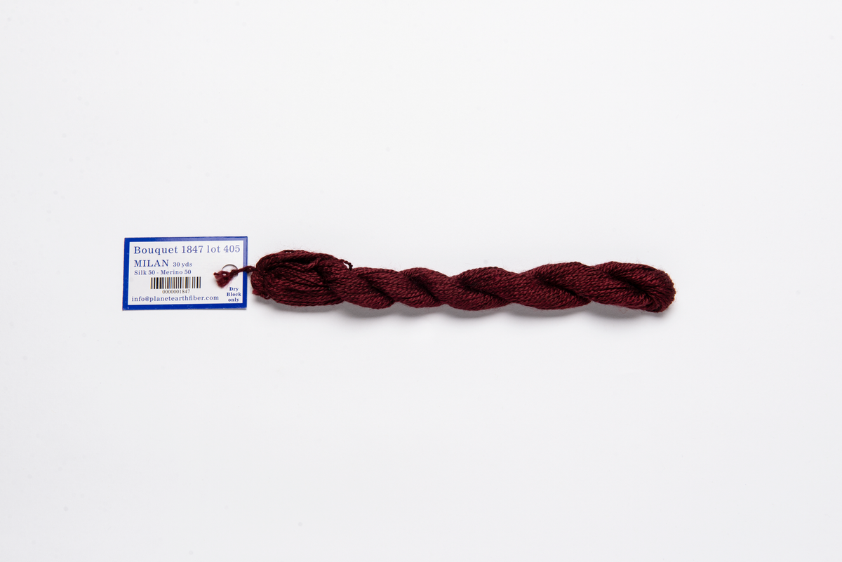 Milan - 1847 Bouquet — silk skein for needlepoint, 13 mesh