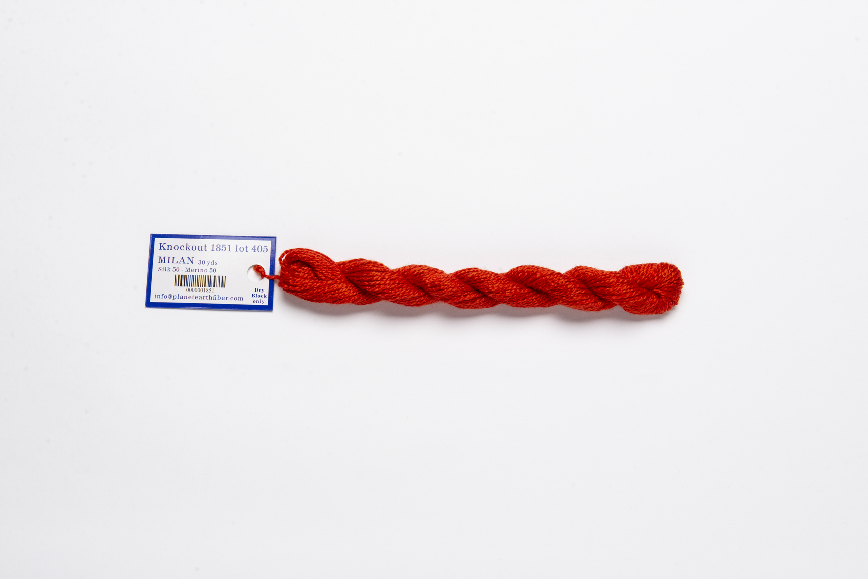 Milan - 1851 Knockout — silk skein for needlepoint, 13 mesh