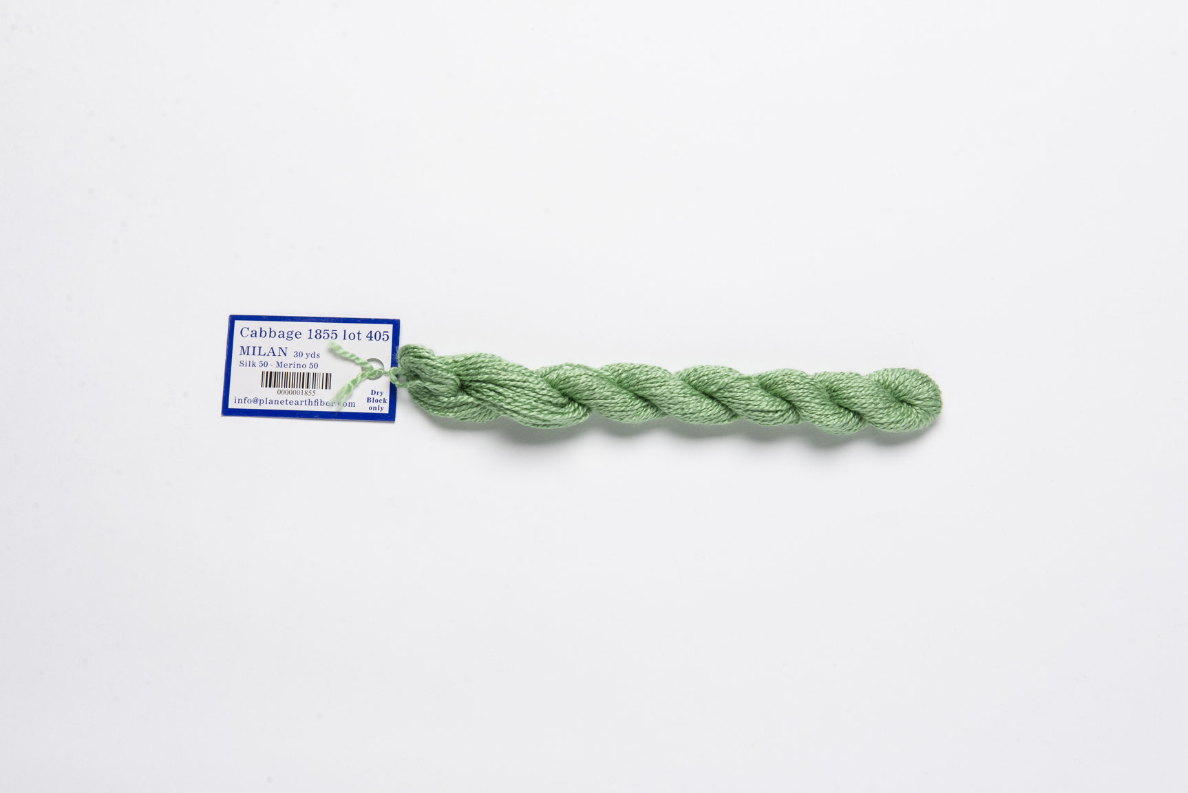 Milan - 1855 Cabbage — silk skein for needlepoint, 13 mesh