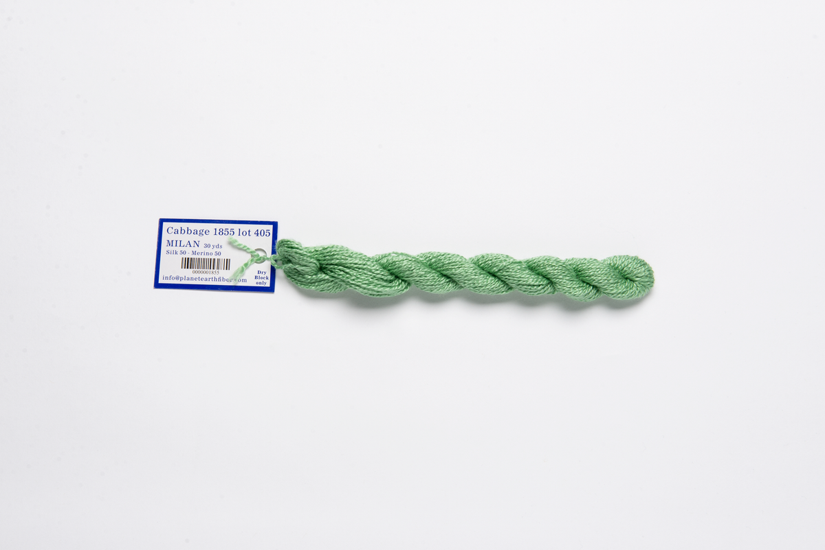 Milan - 1855 Cabbage — silk skein for needlepoint, 13 mesh