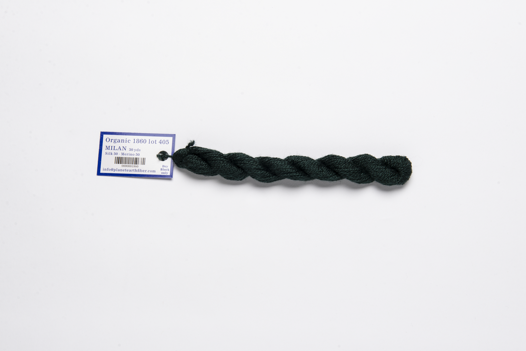 Milan - 1860 Organic — silk skein for needlepoint, 13 mesh
