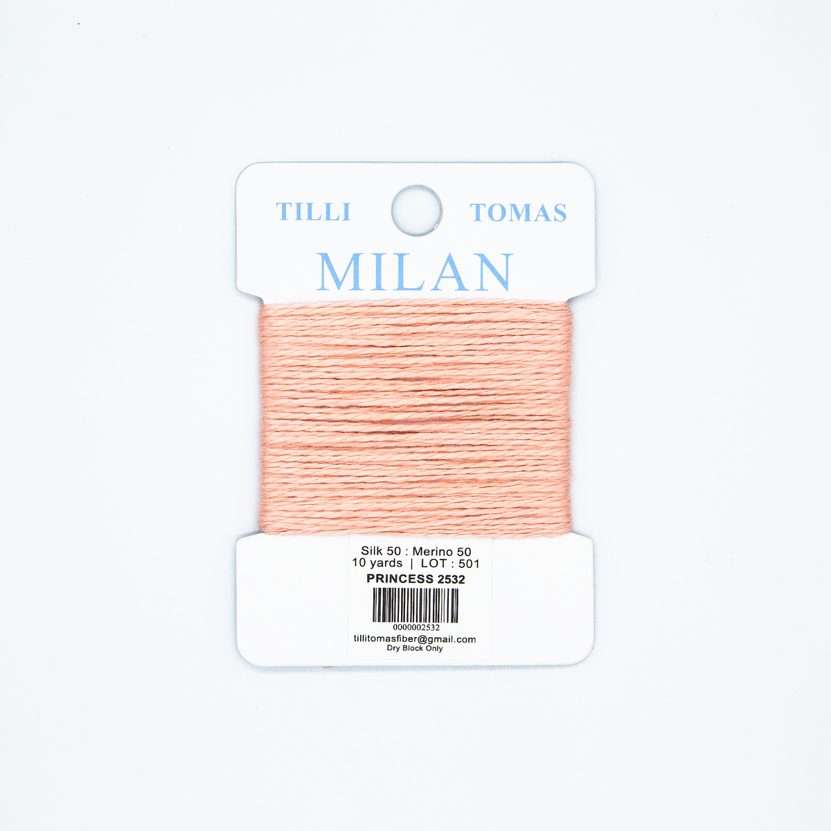Milan Cards - 2532 Princess — silk card for needlepoint, 13 mesh