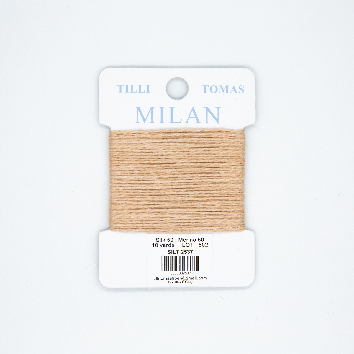 Milan Cards - 2537 Silt — silk card for needlepoint, 13 mesh