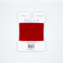 Milan Cards - 2554 Poppy — silk card for needlepoint, 13 mesh