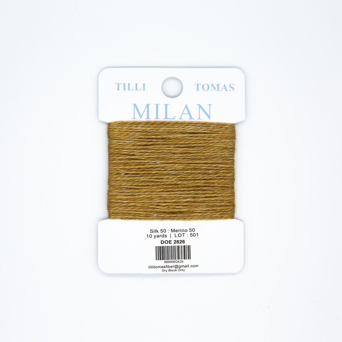 Milan Cards - 2626 Doe — silk card for needlepoint, 13 mesh