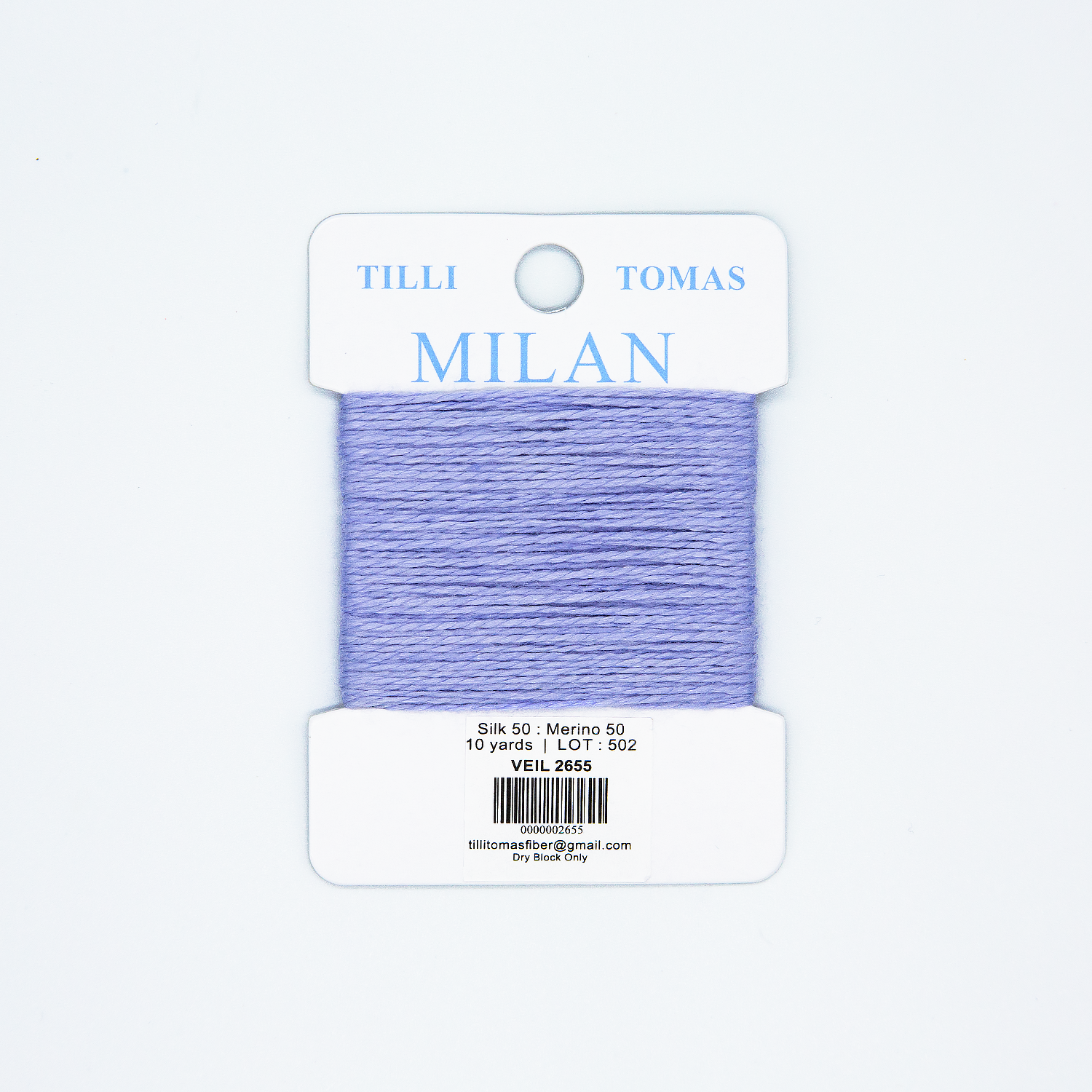 Milan Cards - 2655 Veil — silk card for needlepoint, 13 mesh