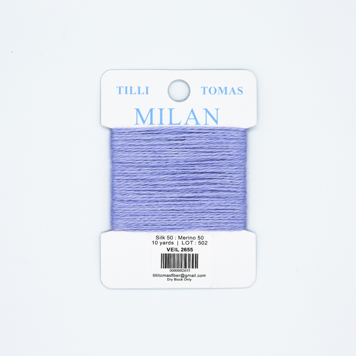 Milan Cards - 2655 Veil — silk card for needlepoint, 13 mesh