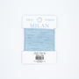 Milan Cards - 2798 Inhale — silk card for needlepoint, 13 mesh