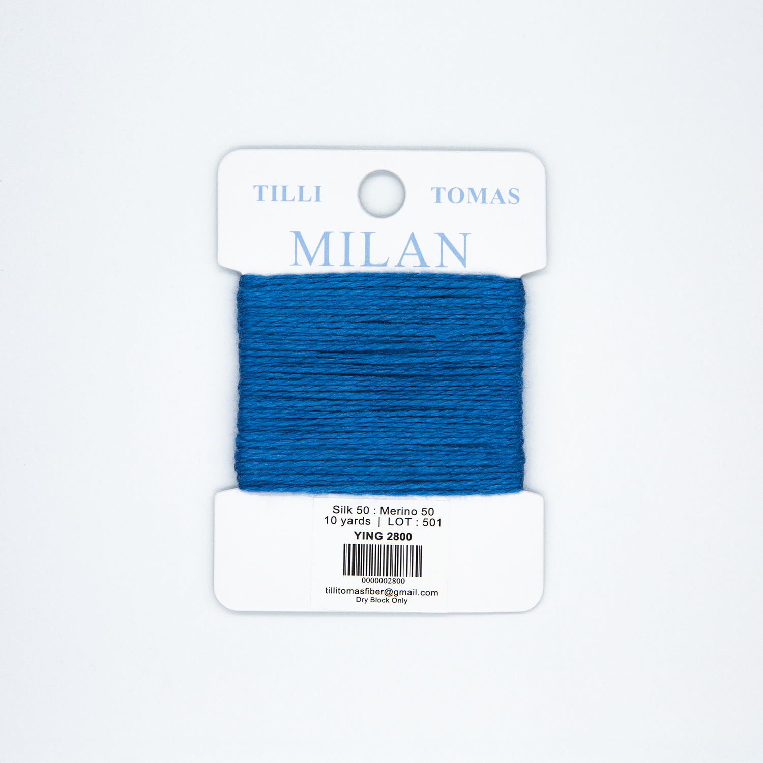 Milan Cards - 2800 Ying — silk card for needlepoint, 13 mesh