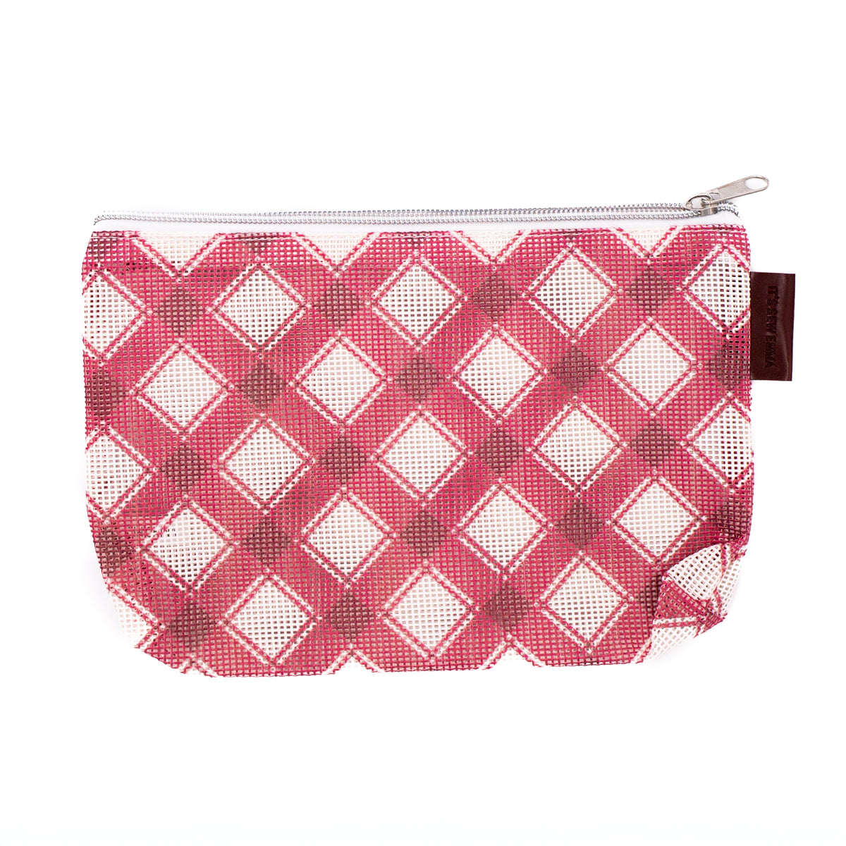 Mini Plaid Project Bag by Yarn Tree — needlepoint accessory from Angel City Stitchery (view 2)