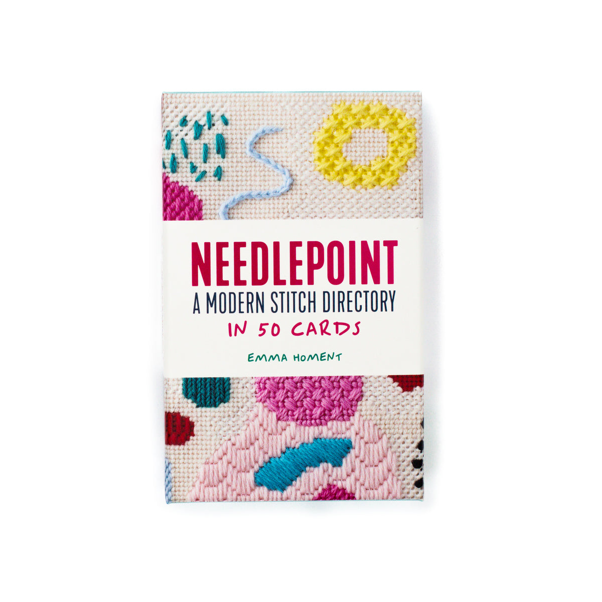 Needlepoint: A Modern Stitch Directory (Card Deck) book by Ingram / David & Charles — needlepoint accessory from Angel City