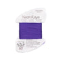 Neon Rays N127 Violet — Rainbow Gallery thread for needlepoint, 13 and 18 mesh