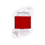 Neon Rays N20 Red — Rainbow Gallery thread for needlepoint, 13 and 18 mesh