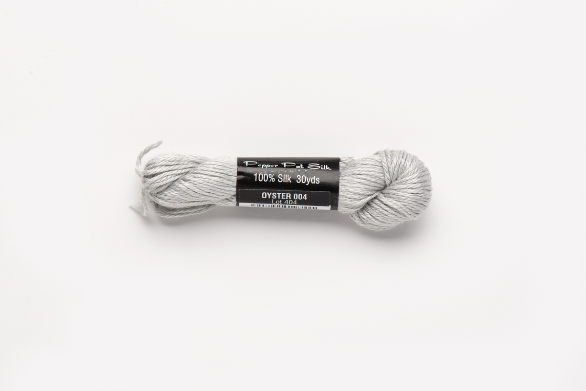 Pepper Pot Silk - 004 Oyster — silk skein for needlepoint, 18 mesh