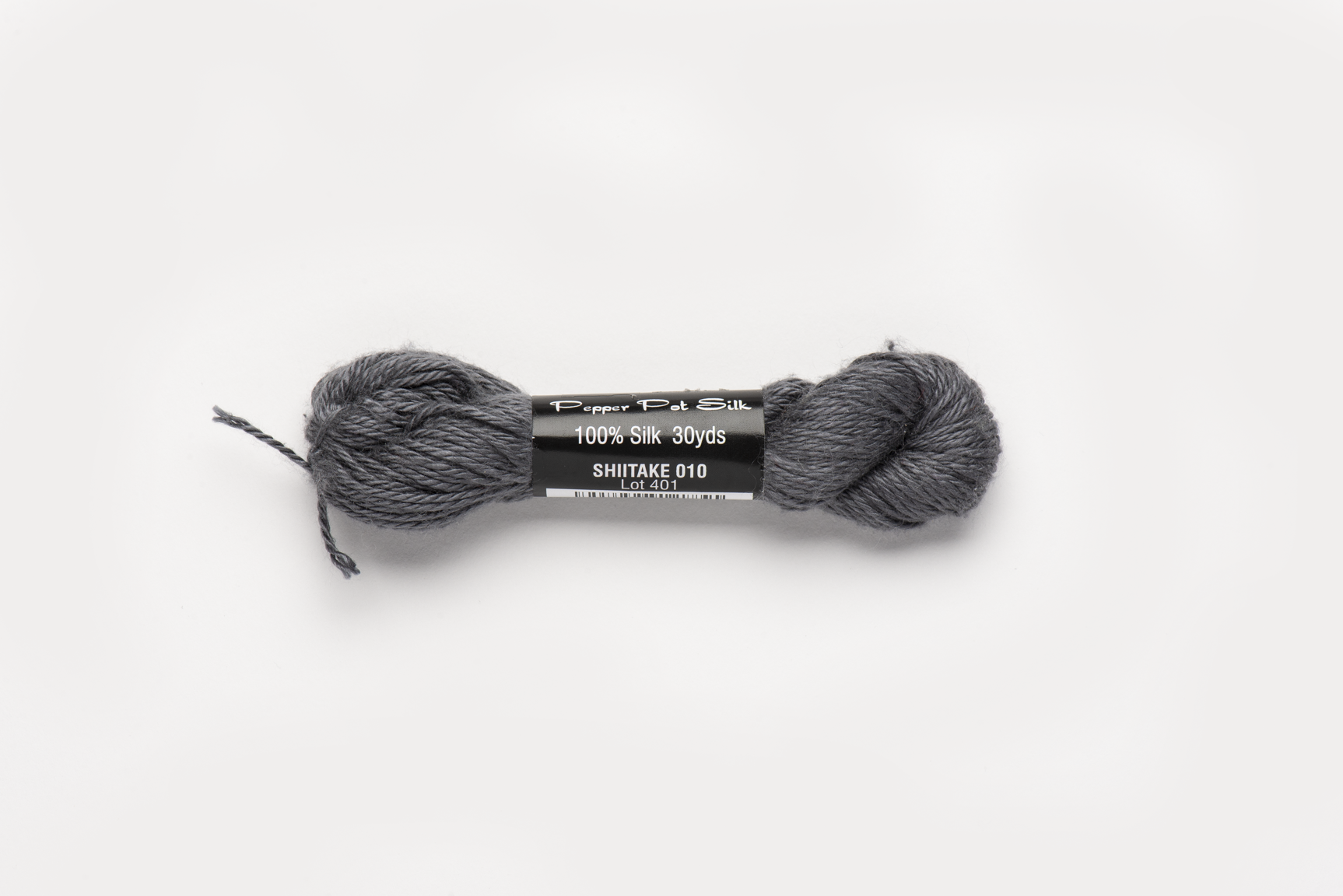 Pepper Pot Silk - 010 Shiitake — silk skein for needlepoint, 18 mesh