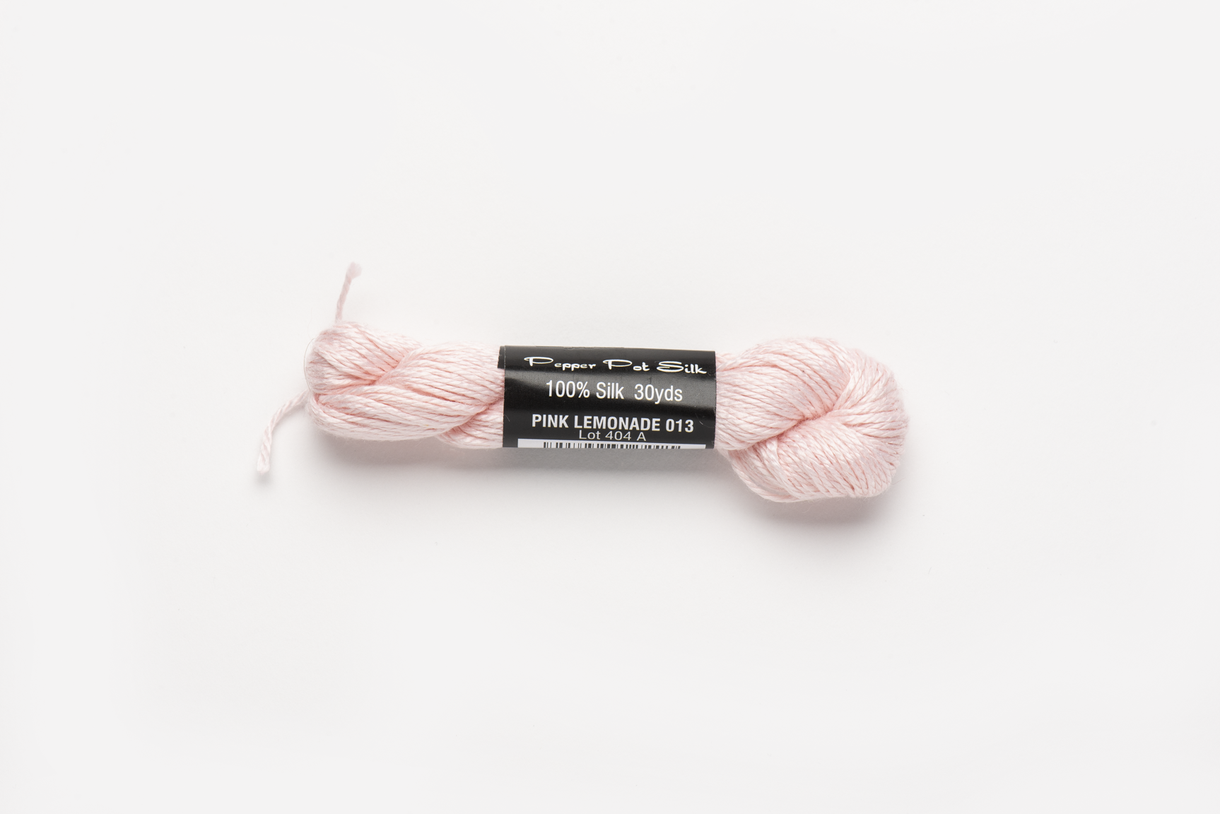 Pepper Pot Silk - 013 Pink Lemonade — silk skein for needlepoint, 18 mesh