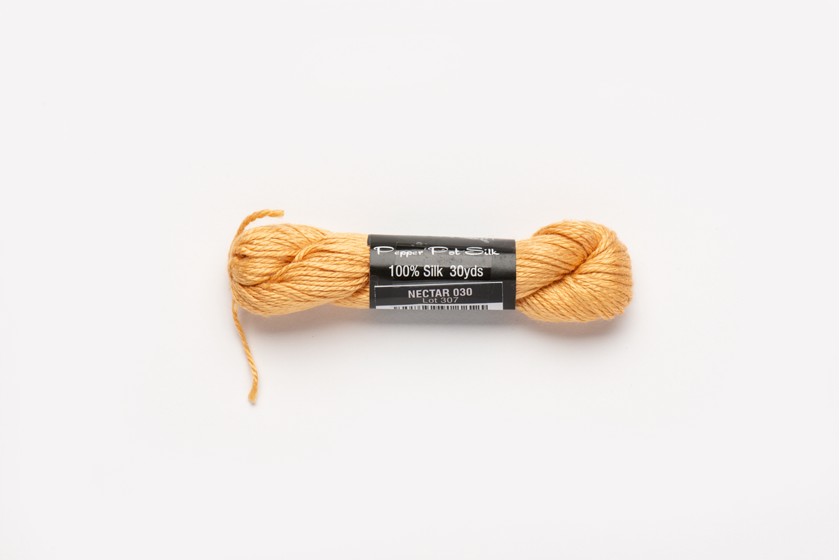 Pepper Pot Silk - 030 Nector — silk skein for needlepoint, 18 mesh