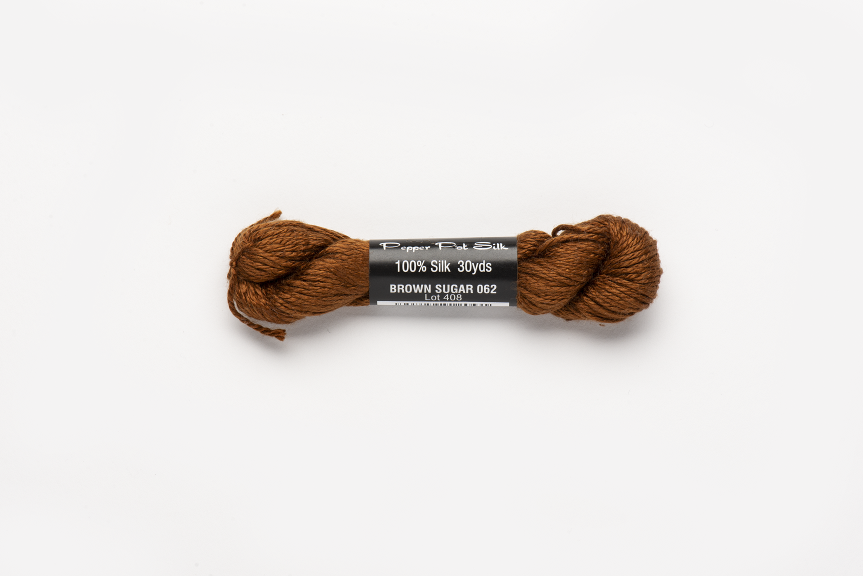 Pepper Pot Silk - 062 Brown Sugar — silk skein for needlepoint, 18 mesh