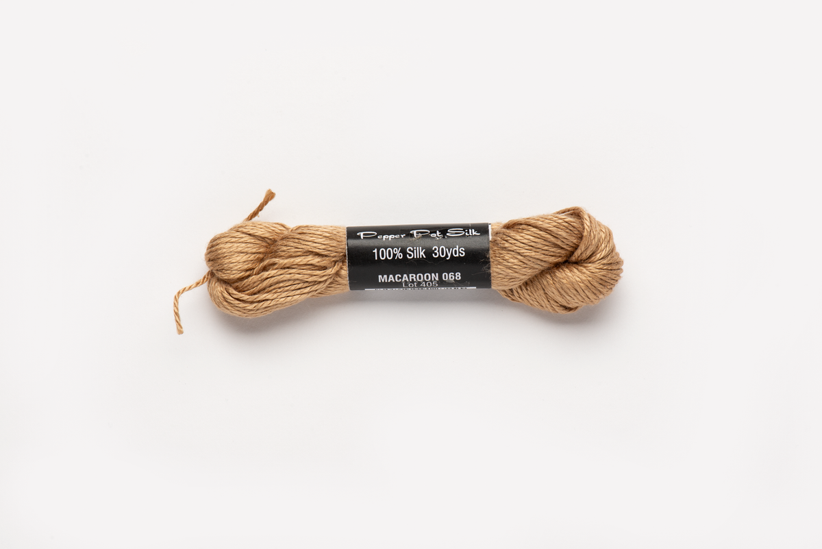 Pepper Pot Silk - 068 Macaroon — silk skein for needlepoint, 18 mesh