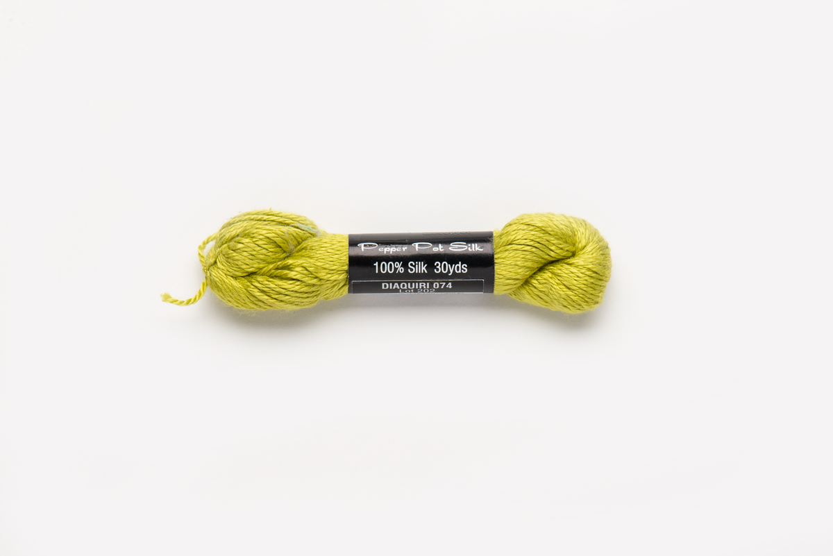 Pepper Pot Silk - 074 Diaquiri — silk skein for needlepoint, 18 mesh