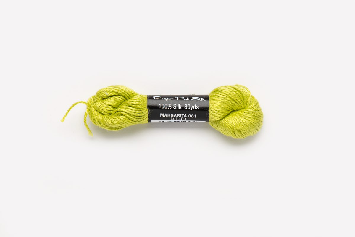 Pepper Pot Silk - 081 Margerita — silk skein for needlepoint, 18 mesh