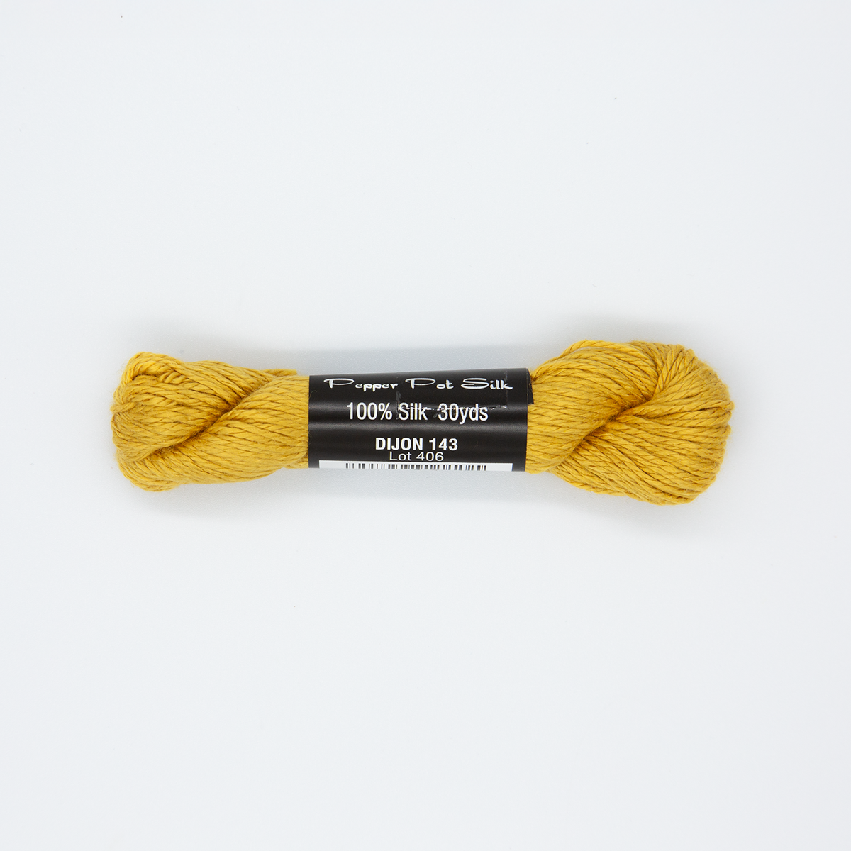 Pepper Pot Silk - 143 Dijon — silk skein for needlepoint, 18 mesh