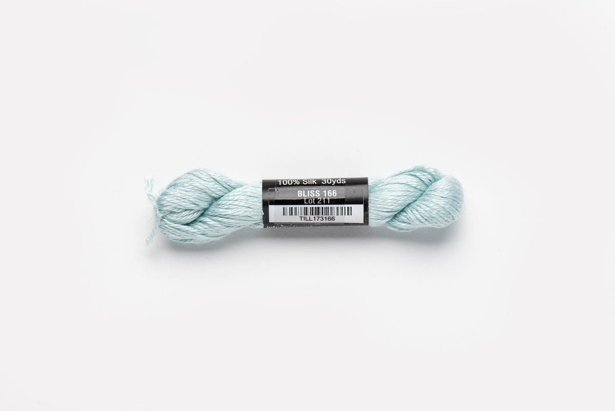 Pepper Pot Silk - 166 Bliss — silk skein for needlepoint, 18 mesh