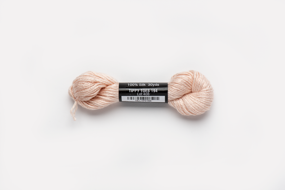 Pepper Pot Silk - 194 Tippy Toes — silk skein for needlepoint, 18 mesh