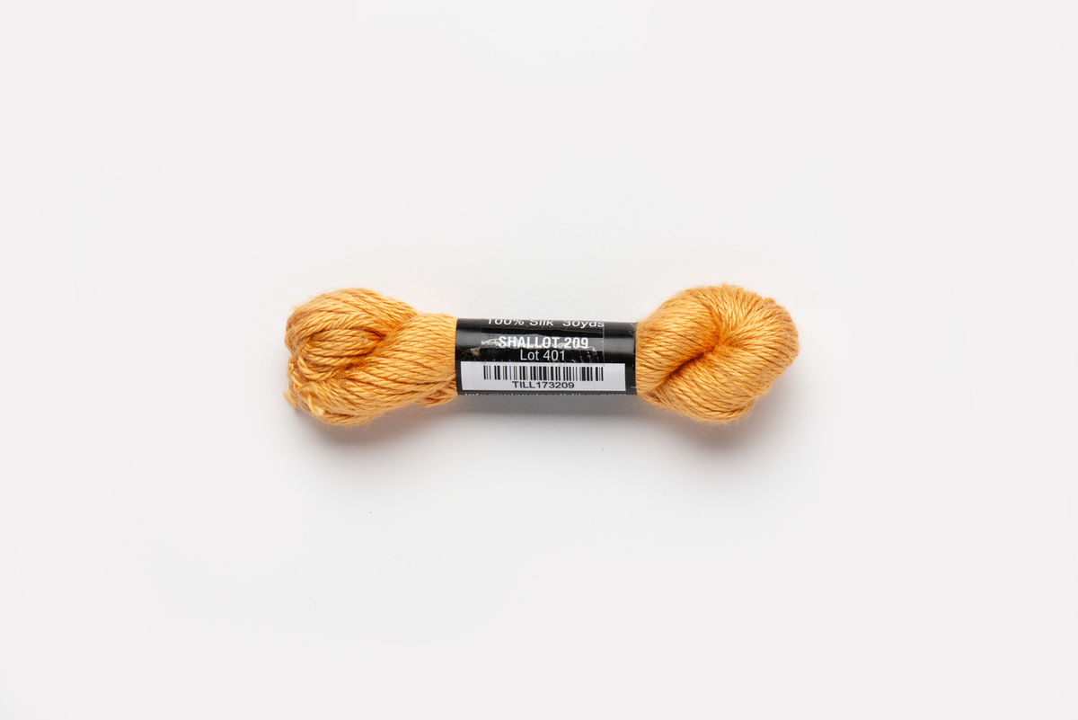 Pepper Pot Silk - 209 Shallot — silk skein for needlepoint, 18 mesh