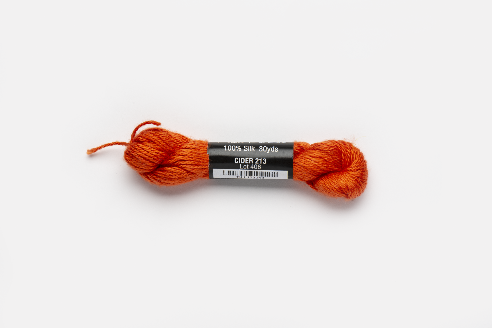 Pepper Pot Silk - 213 Cider — silk skein for needlepoint, 18 mesh