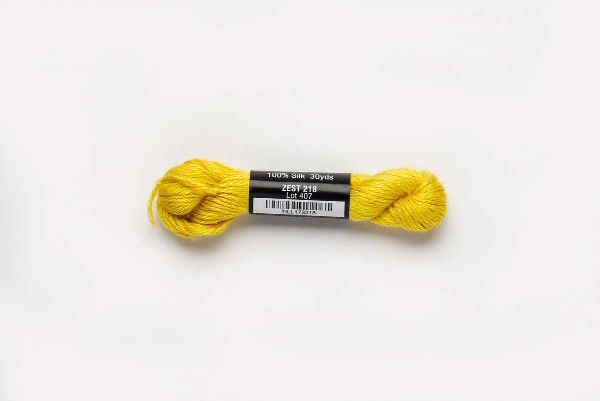 Pepper Pot Silk - 218 Zest — silk skein for needlepoint, 18 mesh