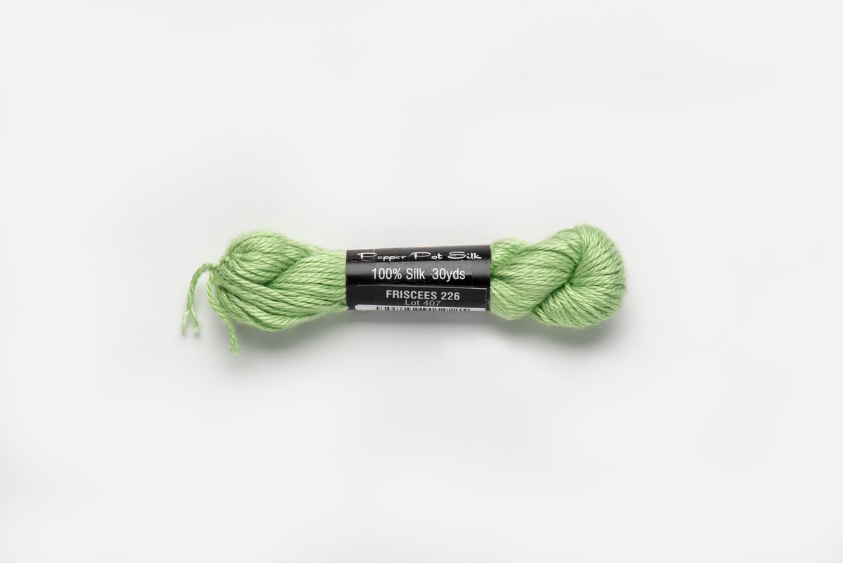 Pepper Pot Silk - 226 Friscee — silk skein for needlepoint, 18 mesh
