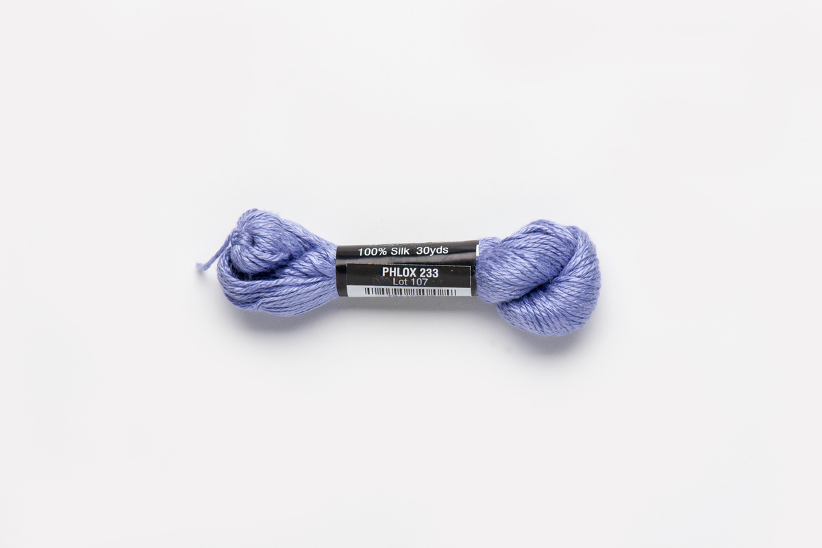 Pepper Pot Silk - 233 Phlox — silk skein for needlepoint, 18 mesh