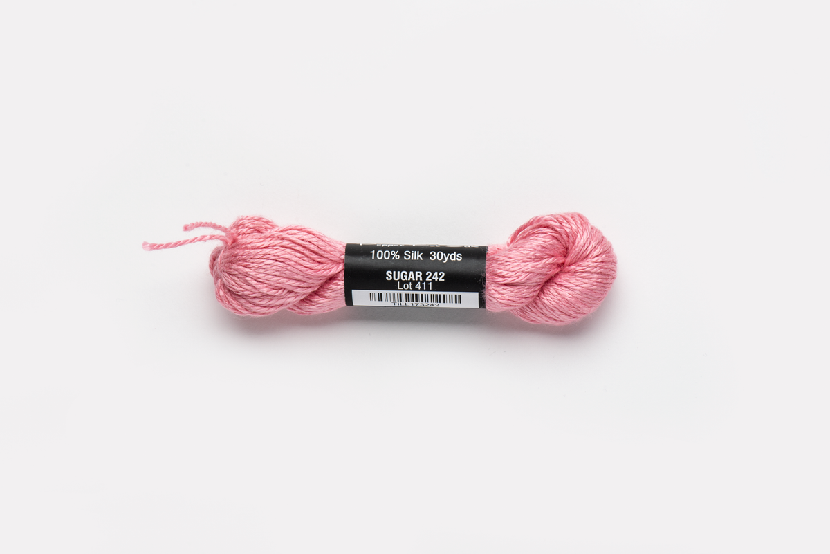 Pepper Pot Silk - 242 Sugar — silk skein for needlepoint, 18 mesh