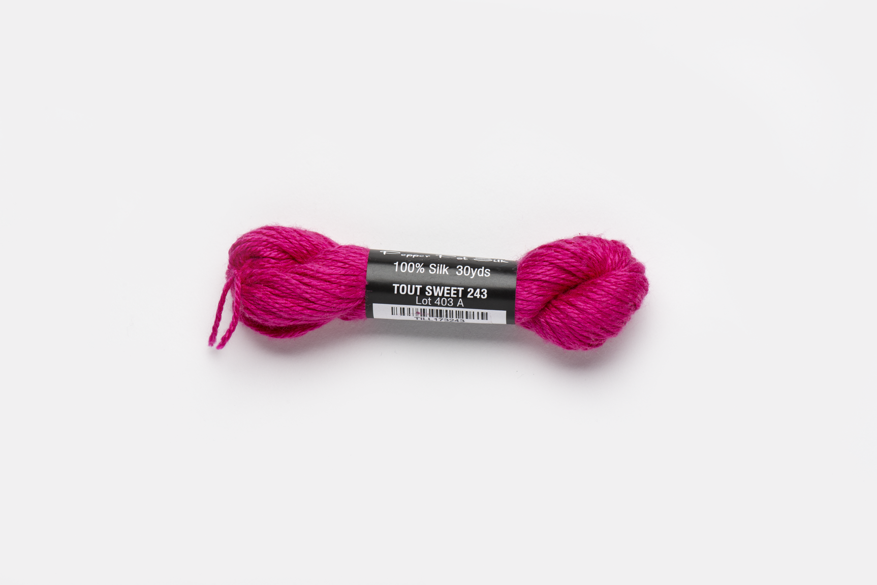 Pepper Pot Silk - 243 Tout Sweet — silk skein for needlepoint, 18 mesh