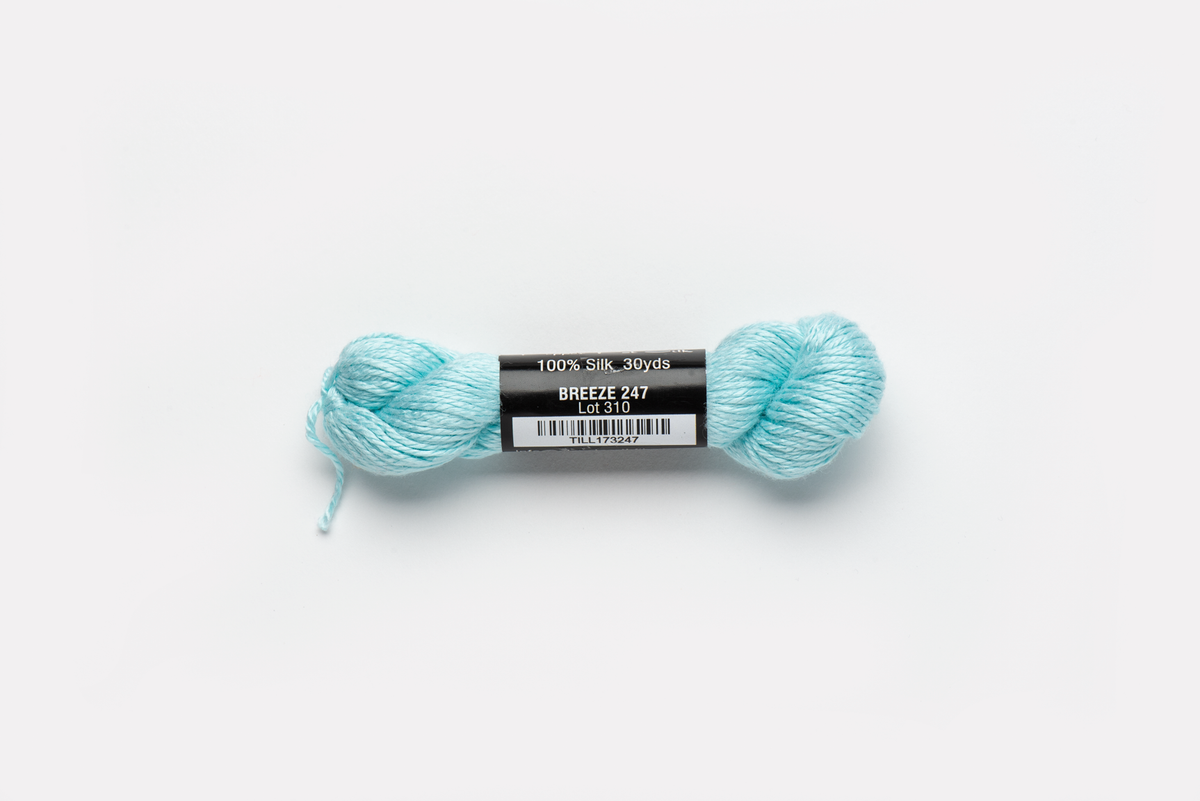 Pepper Pot Silk - 247 Breeze — silk skein for needlepoint, 18 mesh