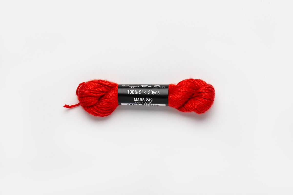 Pepper Pot Silk - 249 Mars — silk skein for needlepoint, 18 mesh