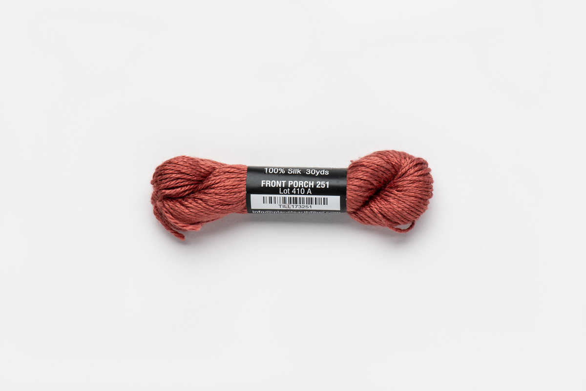 Pepper Pot Silk - 251 Front Porch — silk skein for needlepoint, 18 mesh